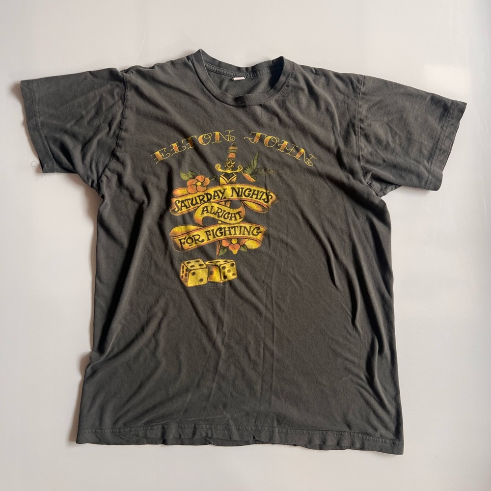 2007 Elton John tee shirt